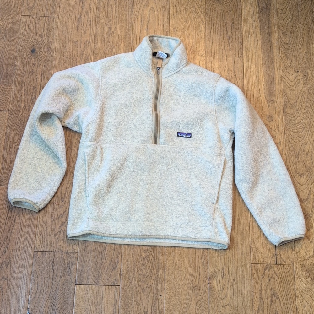 Patagonia 1/4 zip men’s fleece Sinchilla size Small